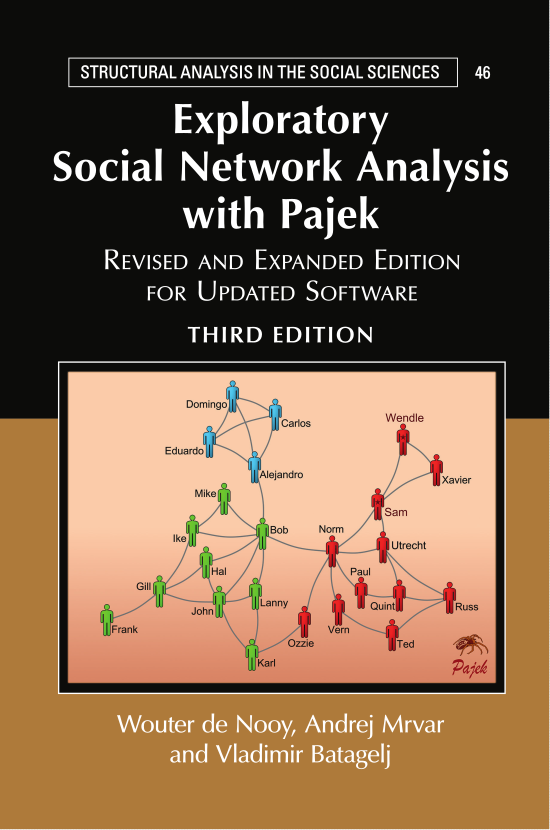 Exploratory Social Network Analysis with Pajek: Revised and Expanded Edition for Updated Software (Third Edition)